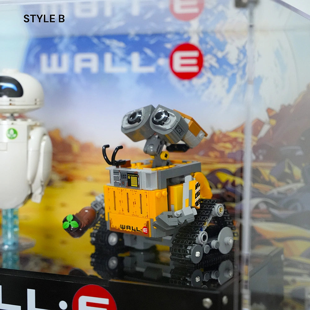 Acrylic Display Case for LEGO® WALL-E and EVE (43279)
