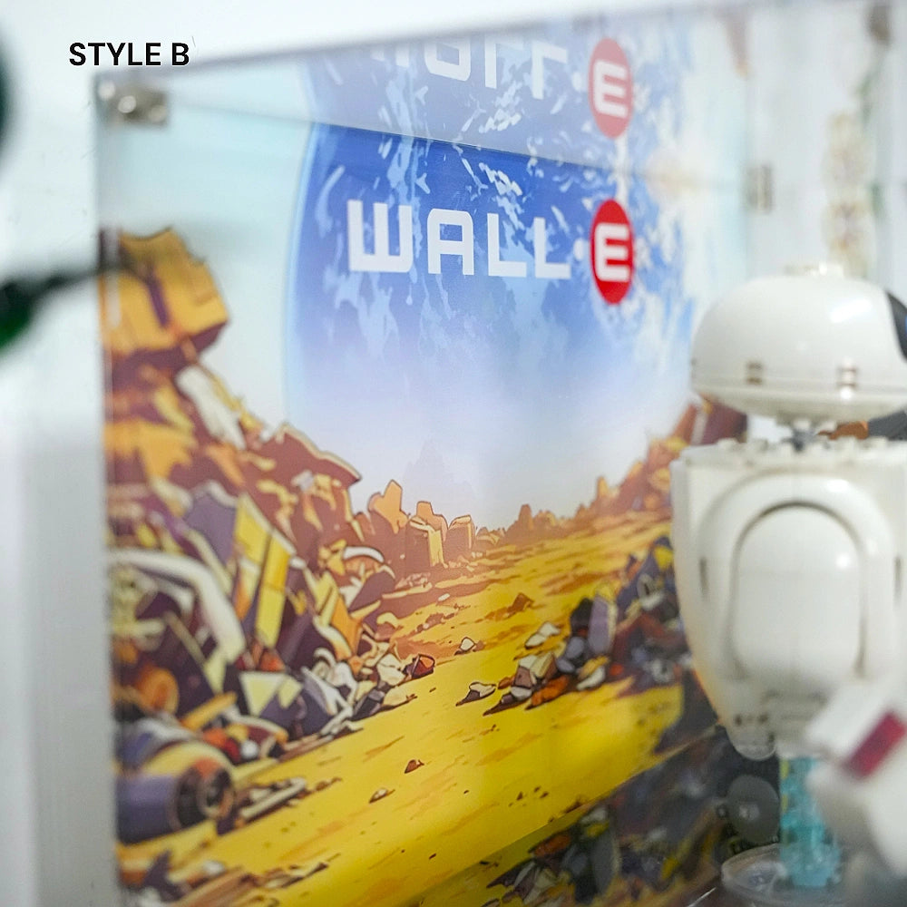 Acrylic Display Case for LEGO® WALL-E and EVE (43279)