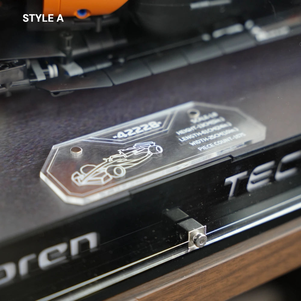 LEGO F1 Display Acrylic Case for McLaren MCL39 F1 Car (42228)