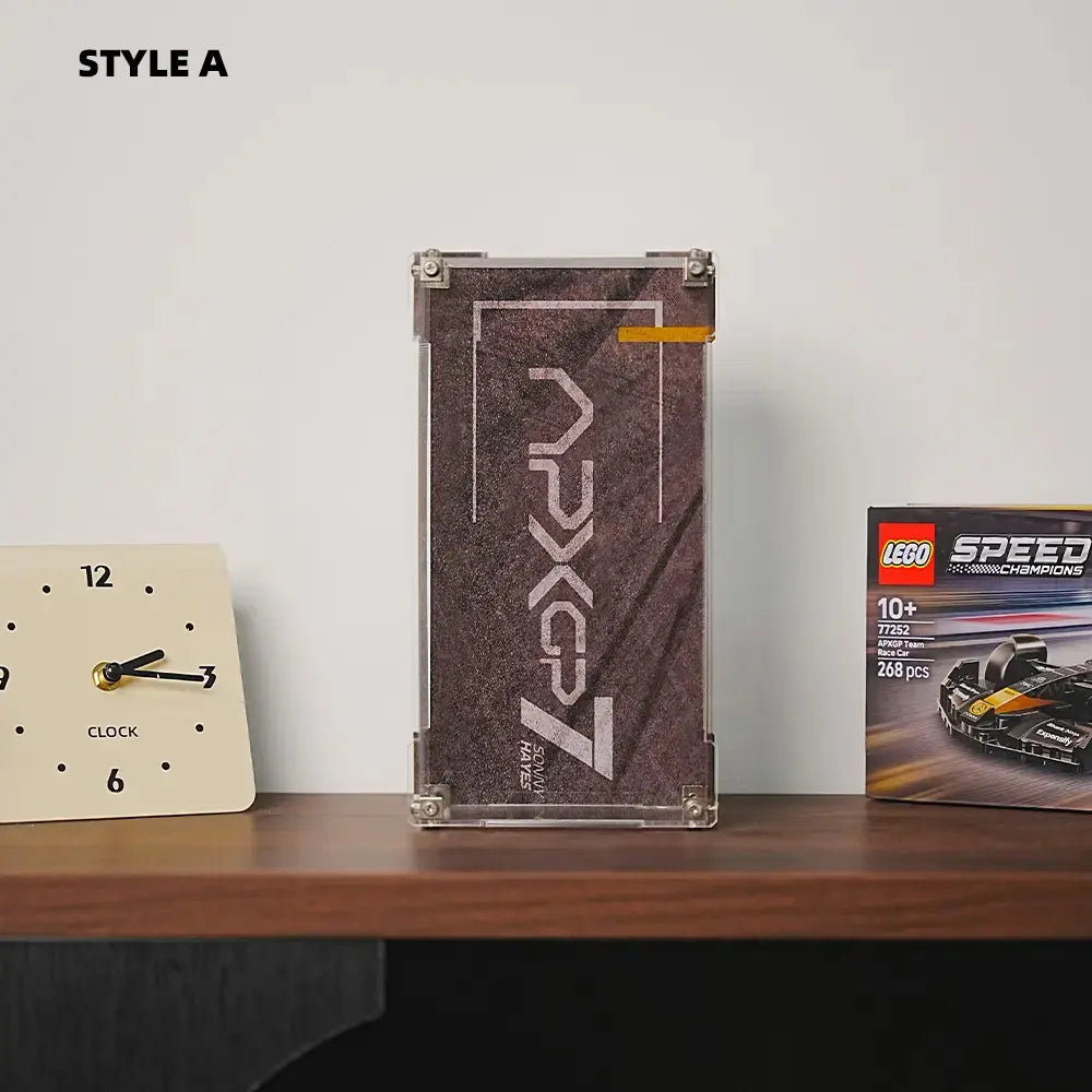 LEGO F1 Display Case for APXGP Team Race Car from The Movie (77252)