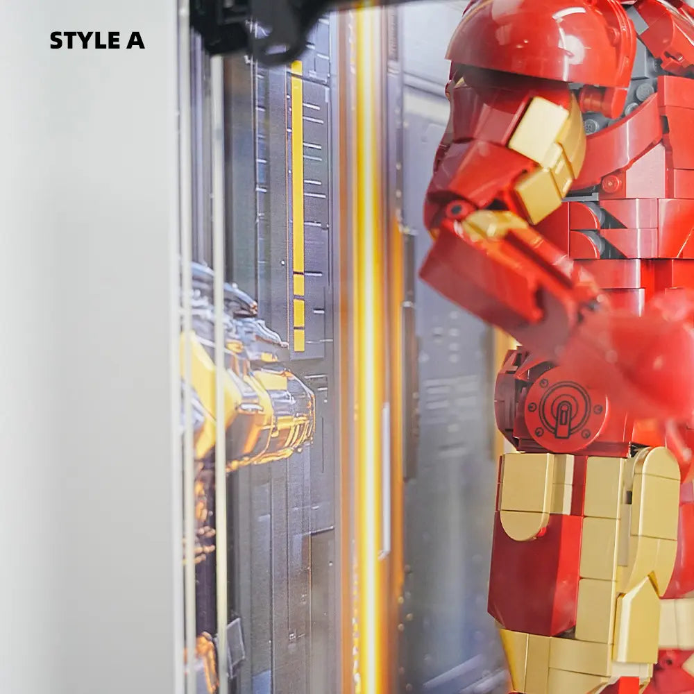 LEGO Display Case for Iron Man Mark 3 Collectors' Edition (76344)