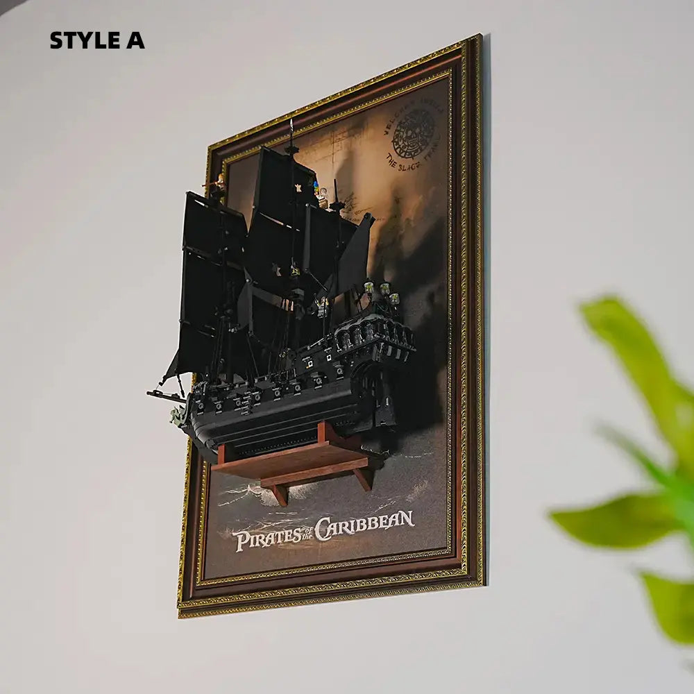 LEGO Display Frame for Captain Jack Sparrow's Pirate Ship (10365)