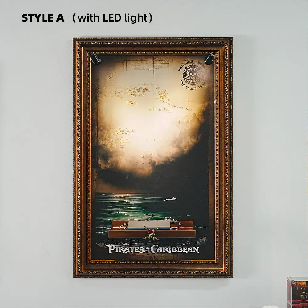 LEGO Display Frame for Captain Jack Sparrow's Pirate Ship (10365)