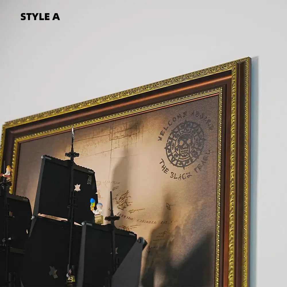 LEGO Display Frame for Captain Jack Sparrow's Pirate Ship (10365)