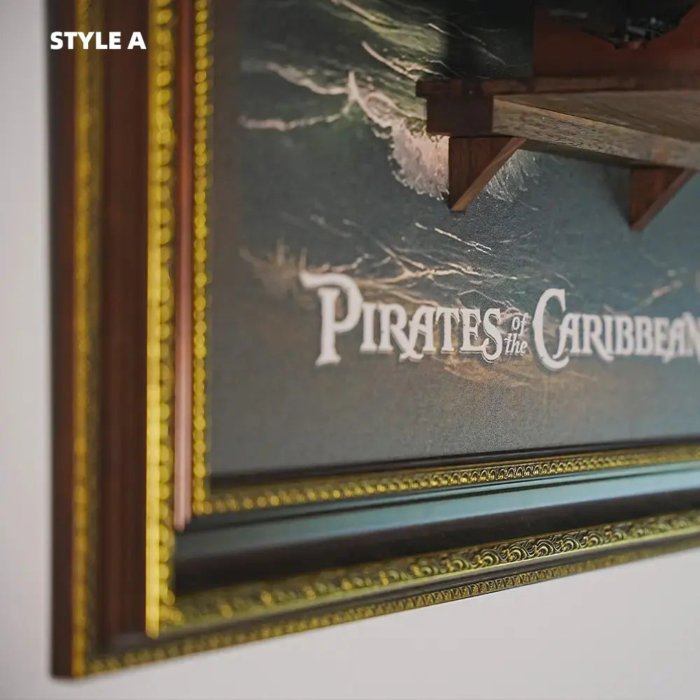 LEGO Display Frame for Captain Jack Sparrow's Pirate Ship (10365)