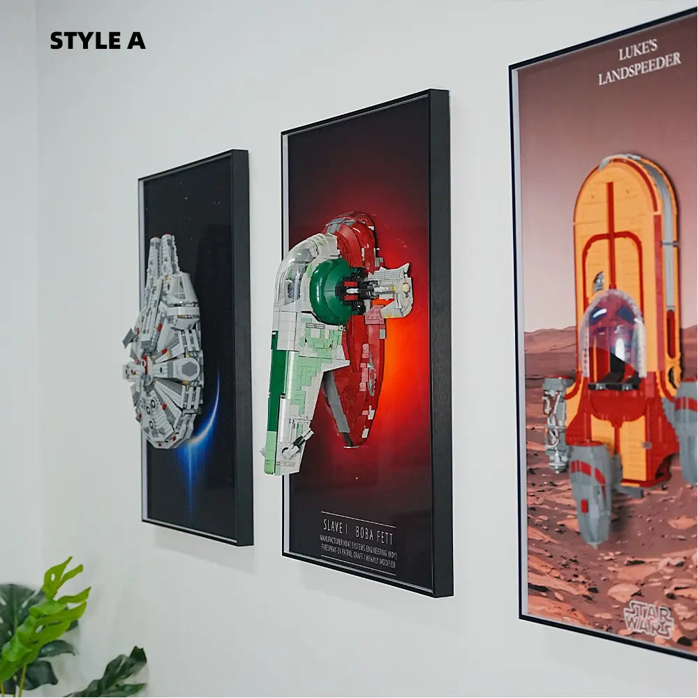 LEGO Display Frame for  STAR WARS Slave I (75060)