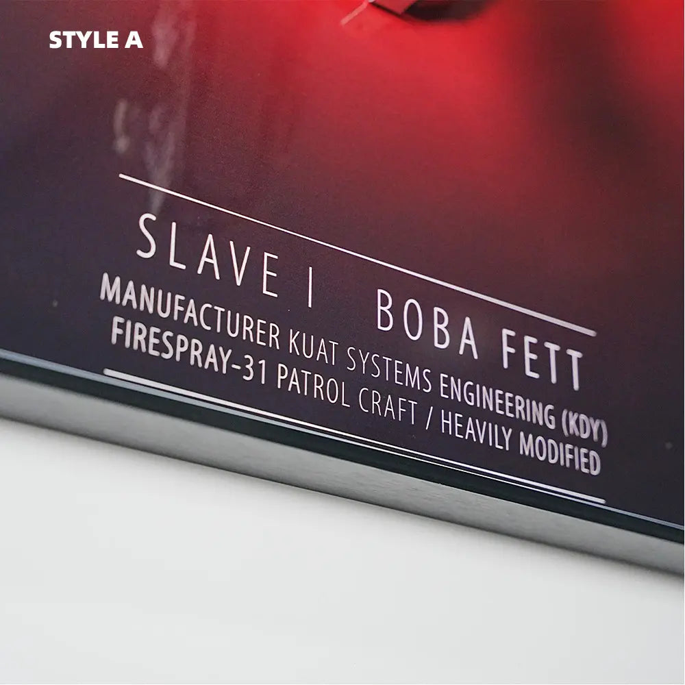 LEGO Display Frame for  STAR WARS Slave I (75060)