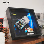 LEGO Display Case for Time Machine from Back to the Future(77256)