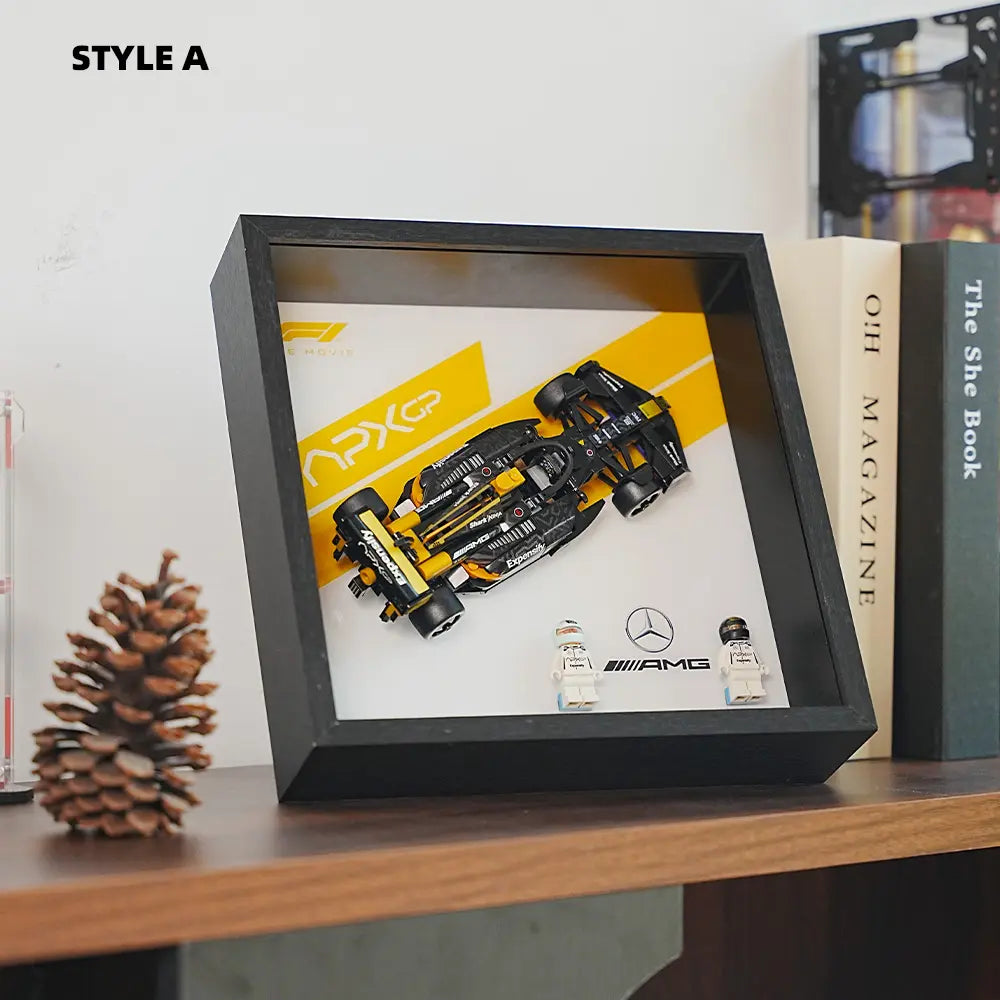 LEGO F1 Display Case for APXGP Team Race Car from The Movie (77252)