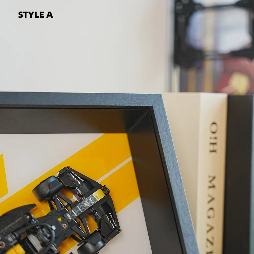 LEGO F1 Display Case for APXGP Team Race Car from The Movie (77252)