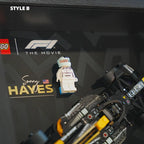 LEGO F1 Display Case for APXGP Team Race Car from The Movie (77252)