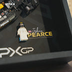 LEGO F1 Display Case for APXGP Team Race Car from The Movie (77252)