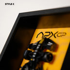 LEGO F1 Display Case for APXGP Team Race Car from The Movie (77252)