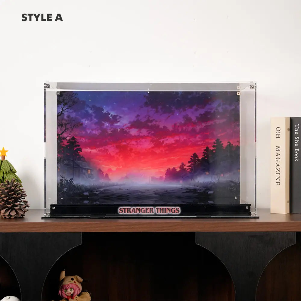 [pre-sale](Shipment in~15 days after order)LEGO Display Acrylic Case for Stranger Things: The Creel House (11370)