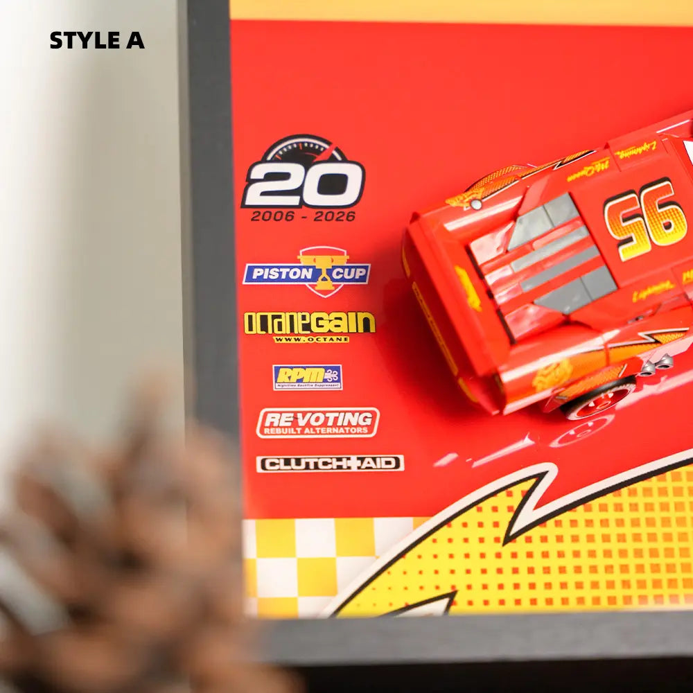 LEGO Display Case for Lightning McQueen (77255)