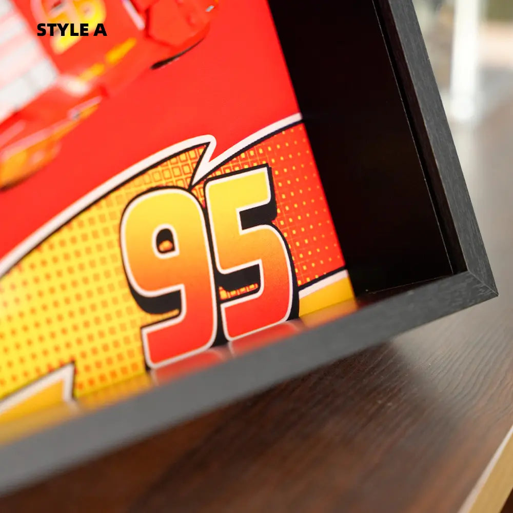 LEGO Display Case for Lightning McQueen (77255)