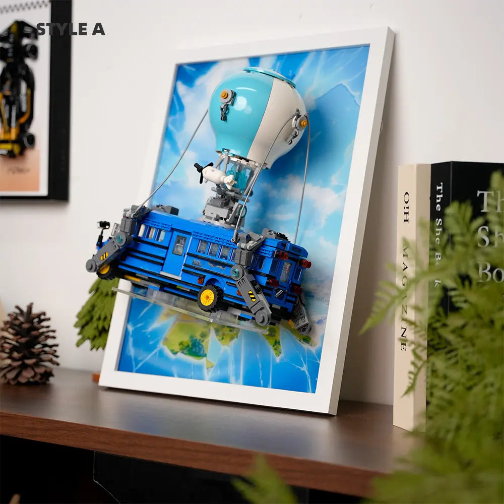 [Vorbestellung] Ausstellungsrahmen für das Haus „Oben“ (43217) [Versand innerhalb von 15 Tagen nach Bestellung] / Weihnachtsgeschenk