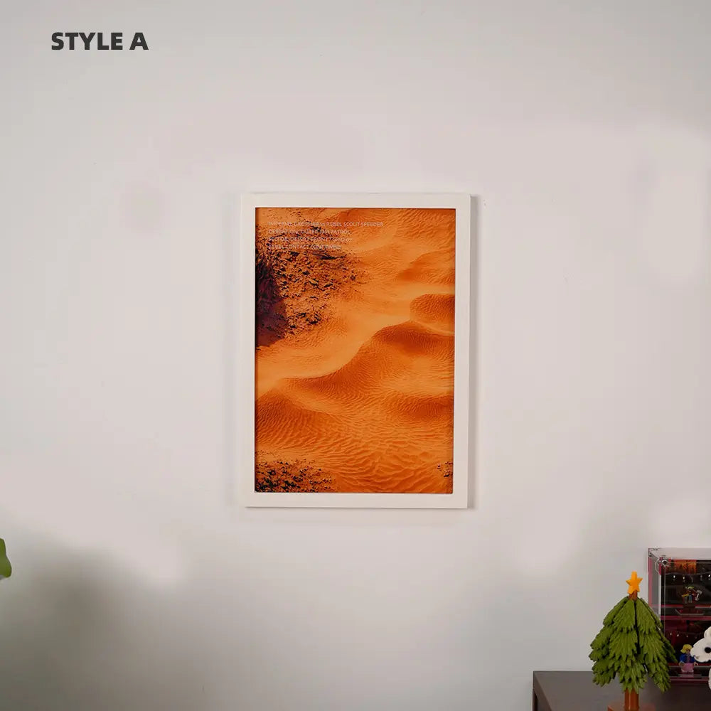 LEGO Display Frame for Imperial Dropship vs. Rebel Scout Speeder (40755)