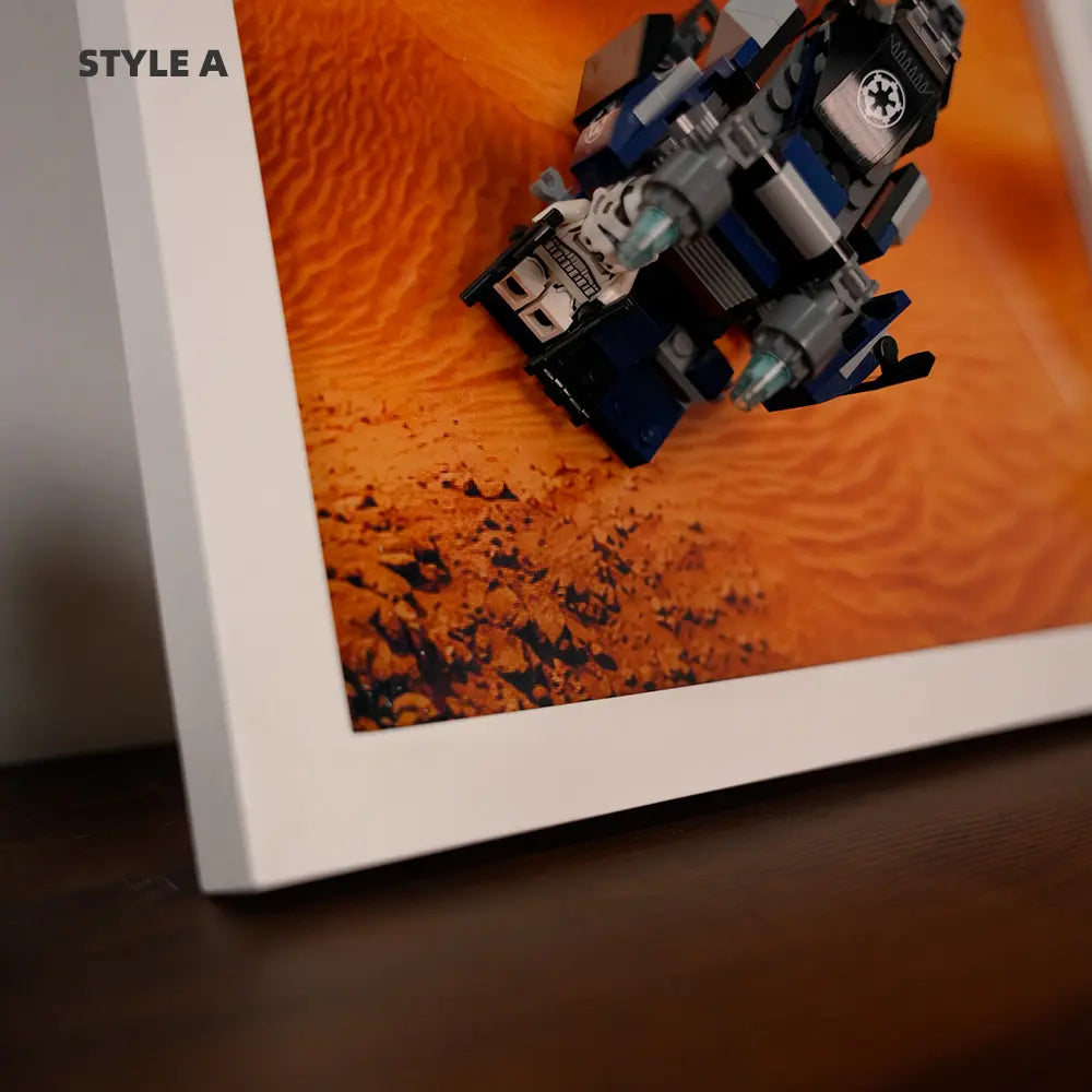 LEGO Display Frame for Imperial Dropship vs. Rebel Scout Speeder (40755)