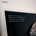 LEGO Display Frame for Imperial Dropship vs. Rebel Scout Speeder (40755)