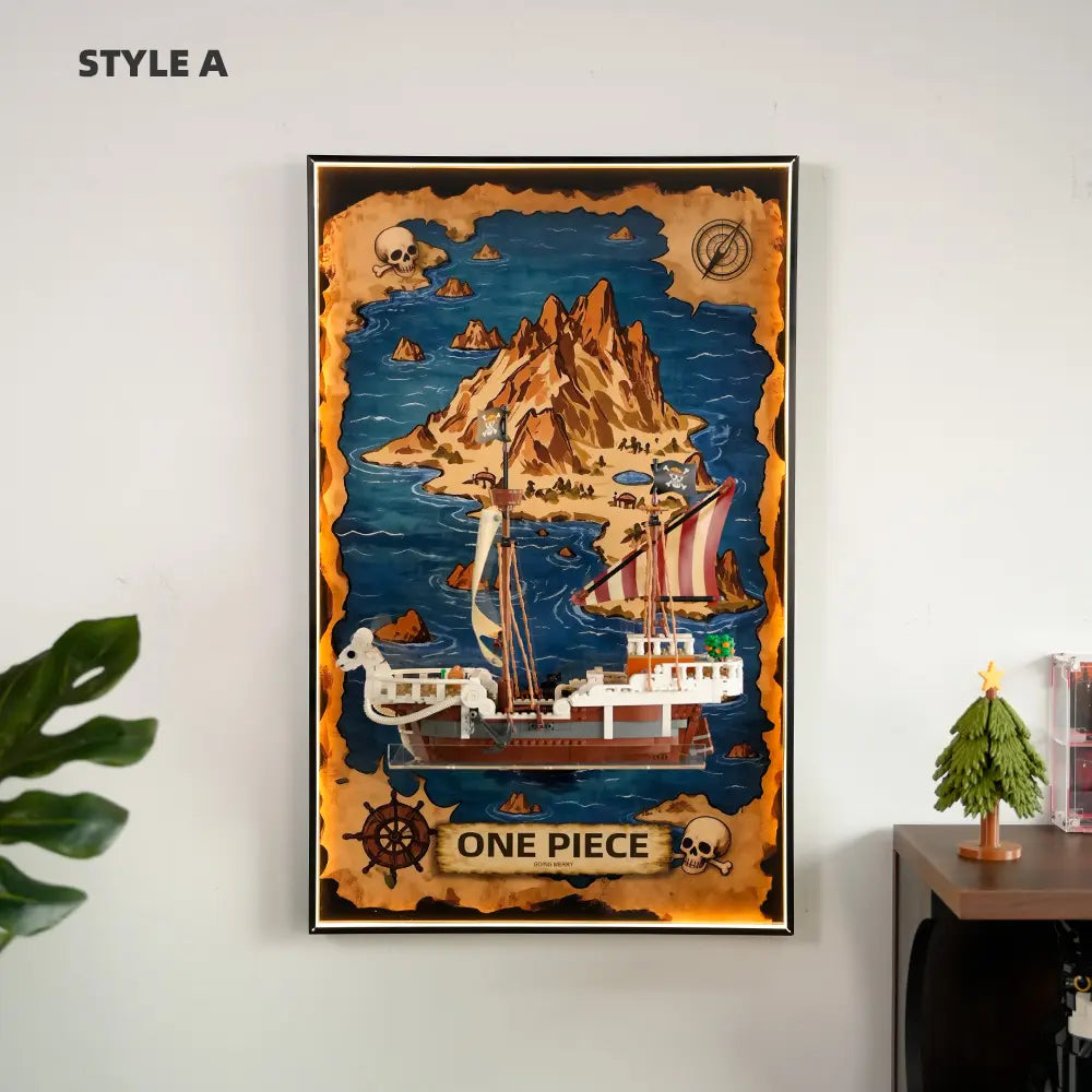 LEGO Display Frame for The Going Merry Pirate Ship (75639)