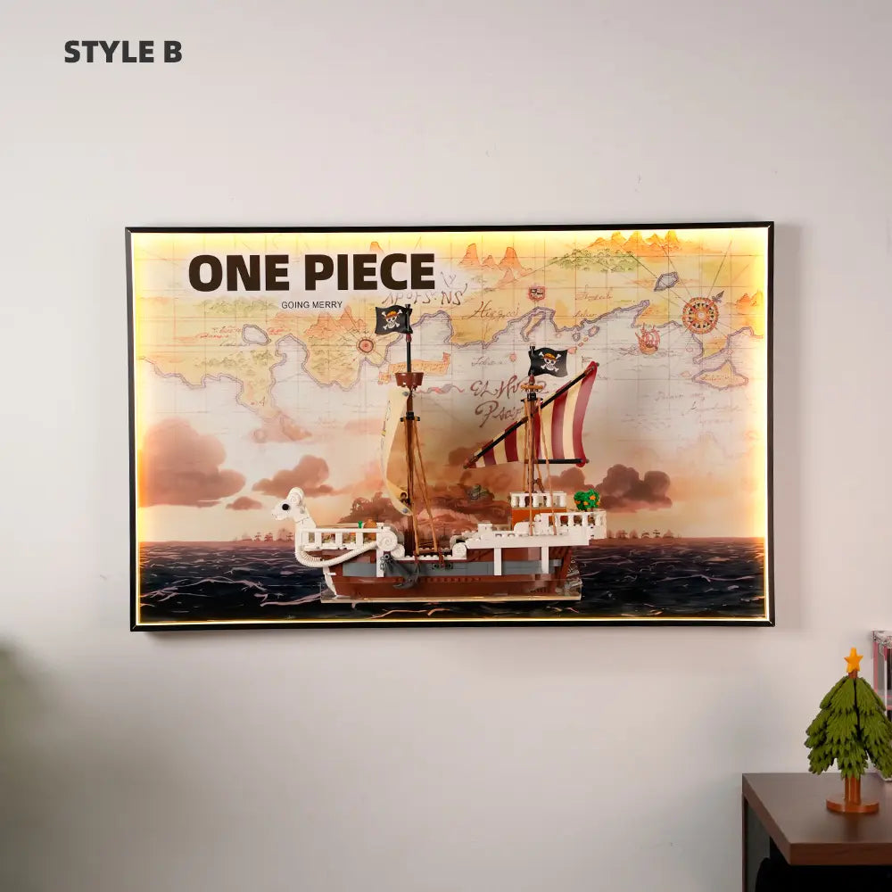 LEGO Display Frame for The Going Merry Pirate Ship (75639) PLUS