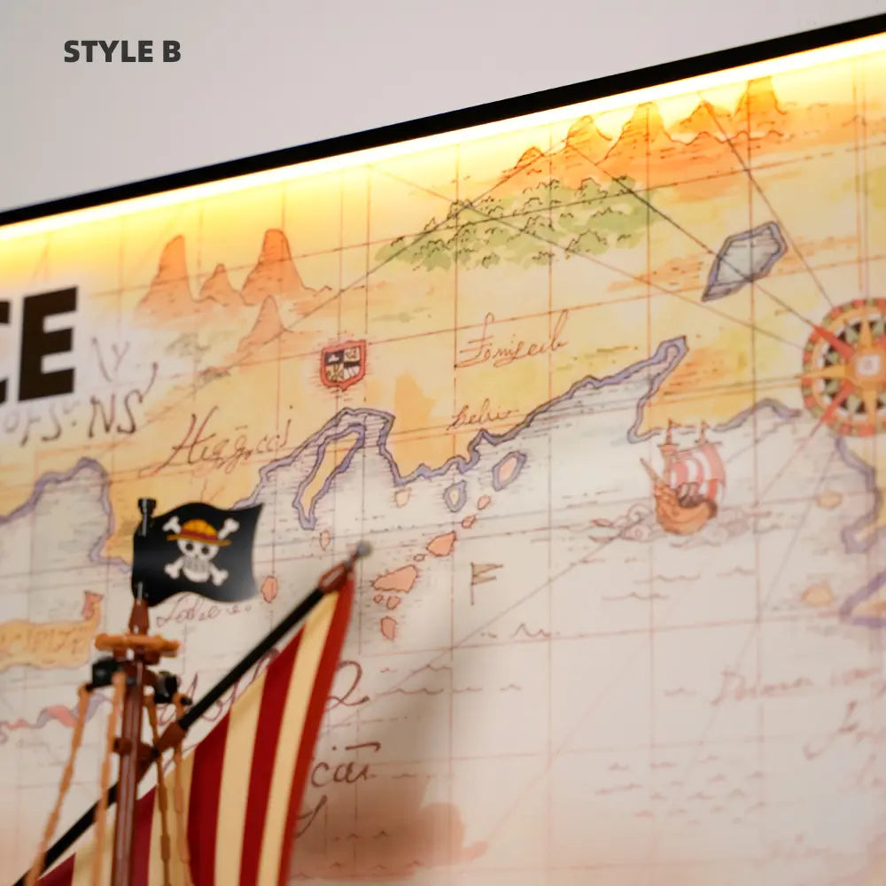 LEGO Display Frame for The Going Merry Pirate Ship (75639) PLUS