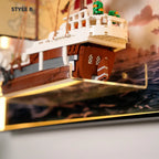 LEGO Display Frame for The Going Merry Pirate Ship (75639) PLUS