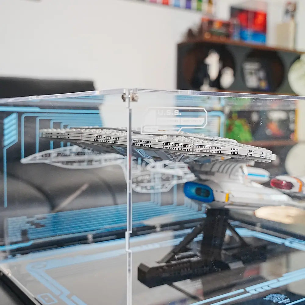 LEGO Display Case for Star Trek: U.S.S. Enterprise NCC-1701-D LEGO Display Case for Star Trek: U.S.S. Enterprise NCC-1701-D