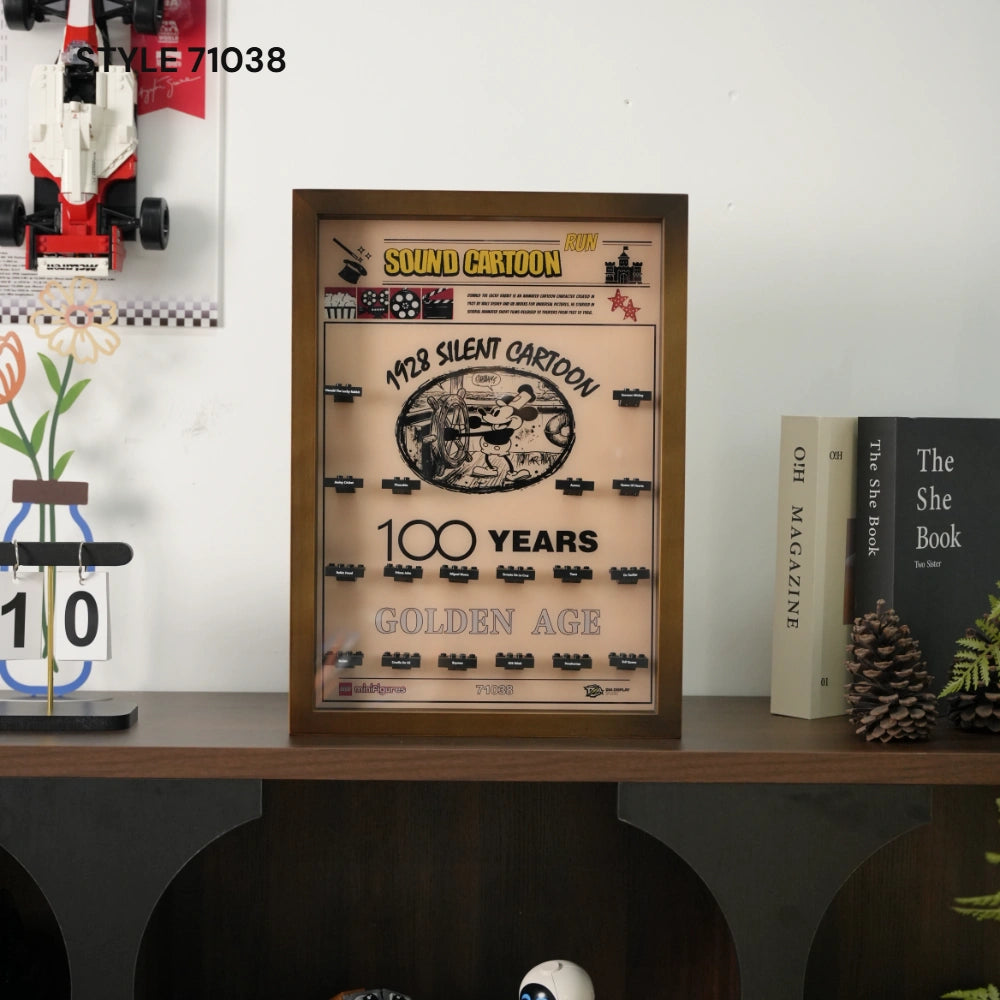 LEGO Display Case for Disney 100 Minifigures (71038)&(71024)&(71012)