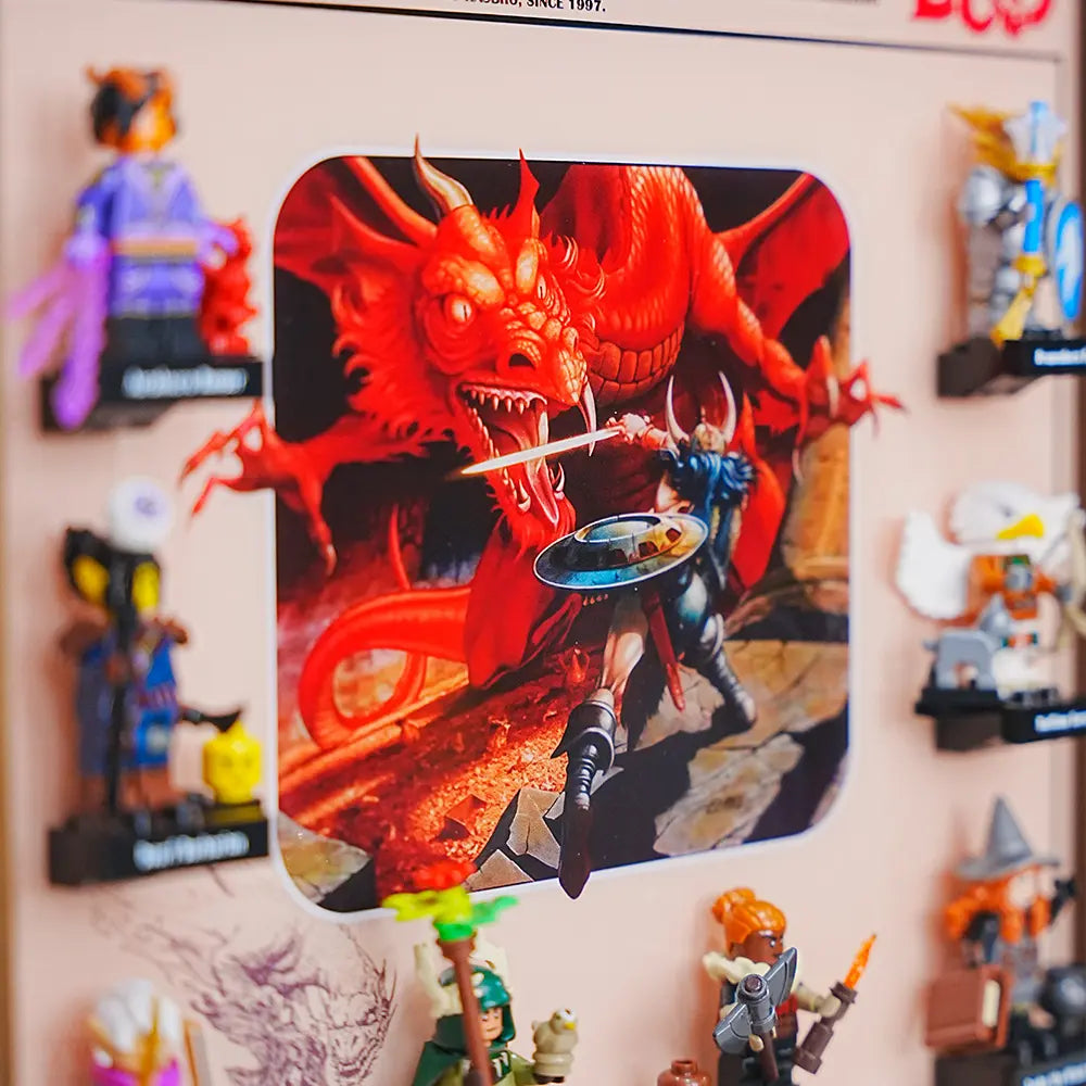 Dnd Mini Case LEGO® Dungeons & Dragons Minifigures Display Case (71047) – Dia Display ...