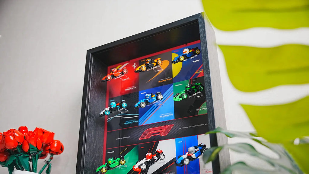 F1 Mini Display Case LEGO F1 Display Case for Race Cars 71049 – Dia Display Studio