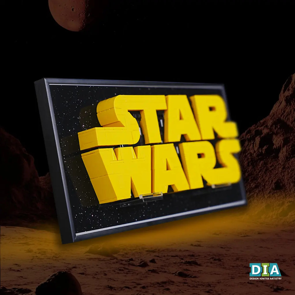 dia_Show Case_75407_ Brick-Built Star Wars™ Logo_DISP01