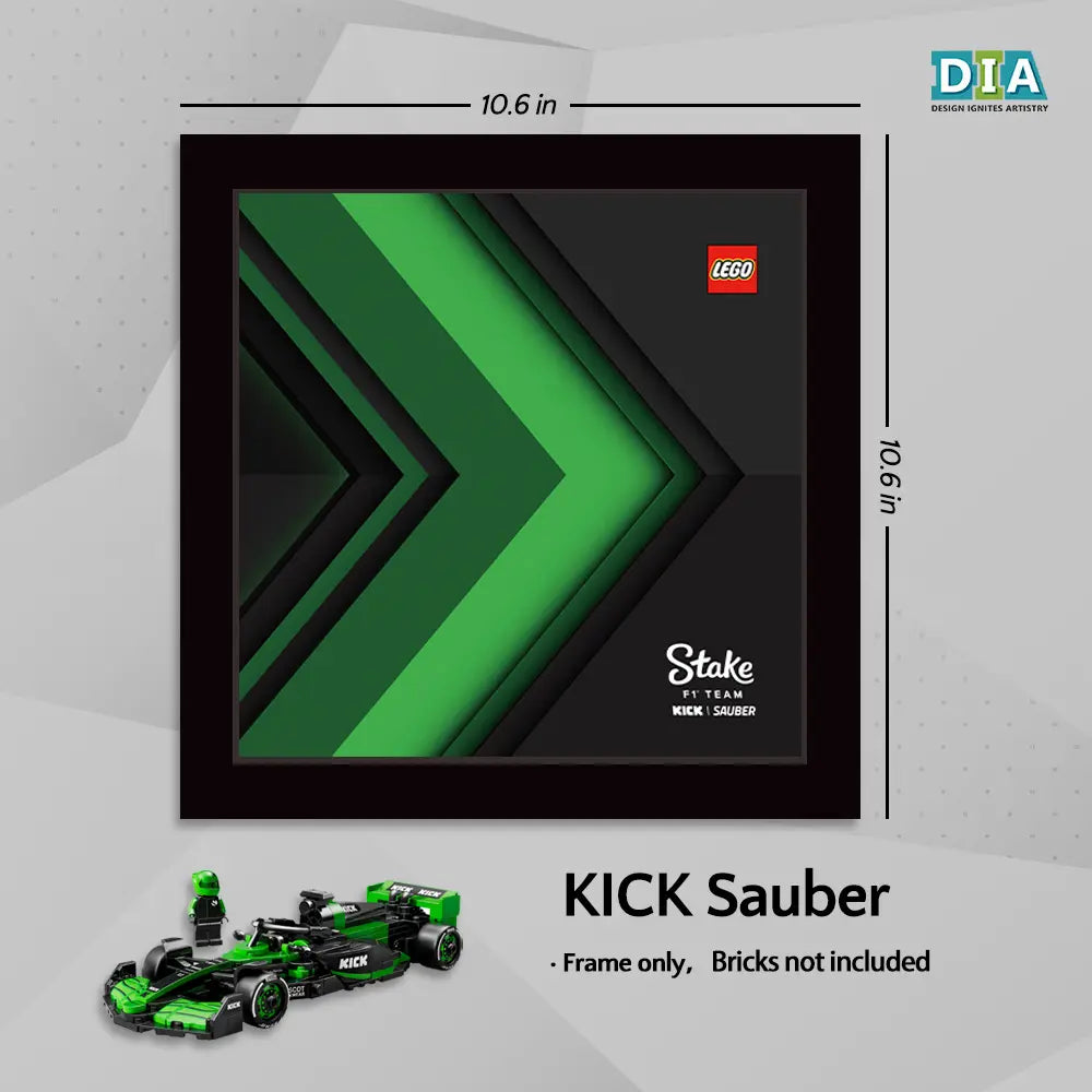 Boîte d'exposition LEGO™ Speed Champion F1 series – dia-dia-dia