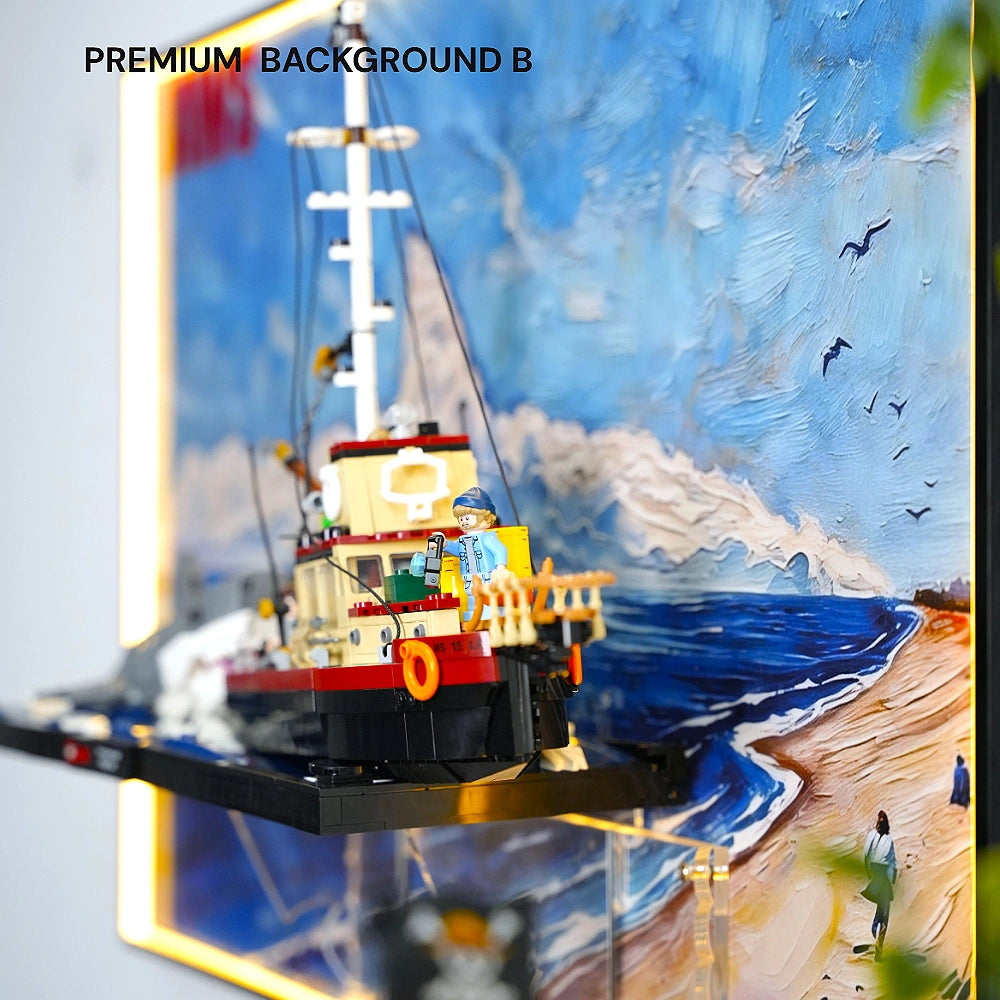 Cadre LEGO pour Jaws (21350)