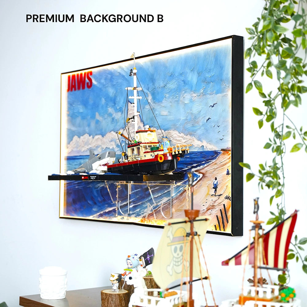Cadre LEGO pour Jaws (21350)