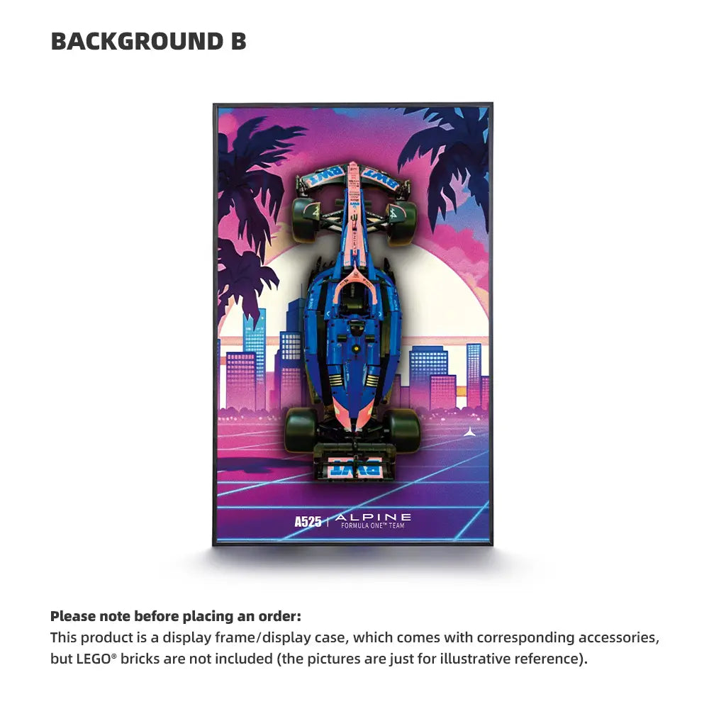 CADA Display Frame for BWT ALPINE A525 F1 Car