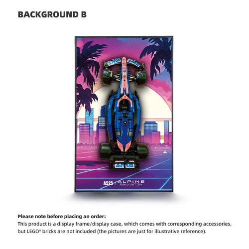 CADA Display Frame for BWT ALPINE A525 F1 Car