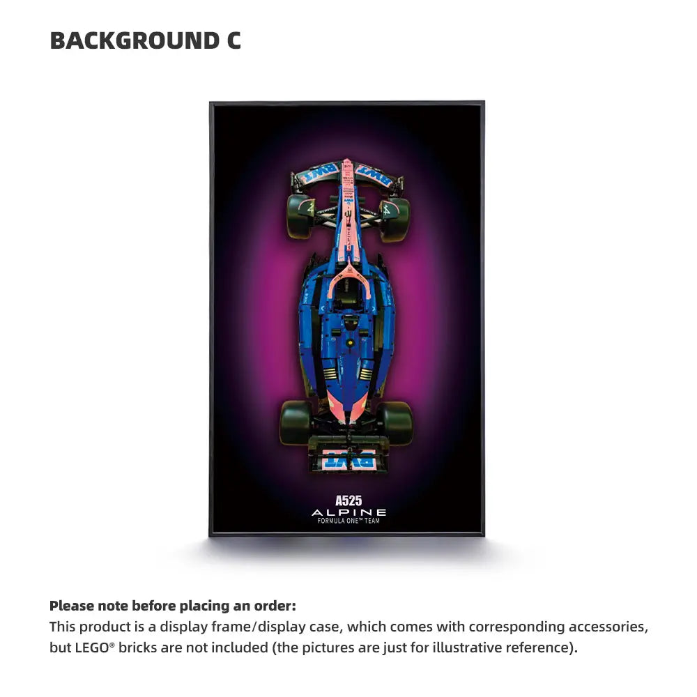 CADA Display Frame for BWT ALPINE A525 F1 Car