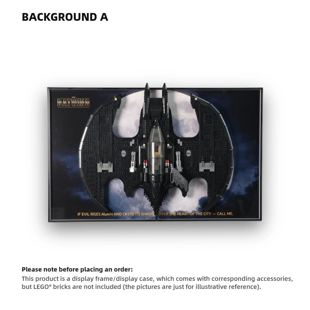 LEGO Display Frame for 1989 Batwing (76161)