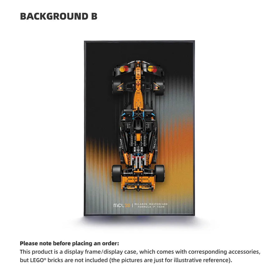 Wall Display Frame for LEGO® McLaren MCL39 F1 Car (42228)