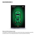 Wall Display Frame for LEGO® Porsche 911 GT3 R REXY AO Racing Car (42224)