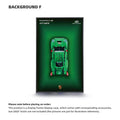 Wall Display Frame for LEGO® Porsche 911 GT3 R REXY AO Racing Car (42224)