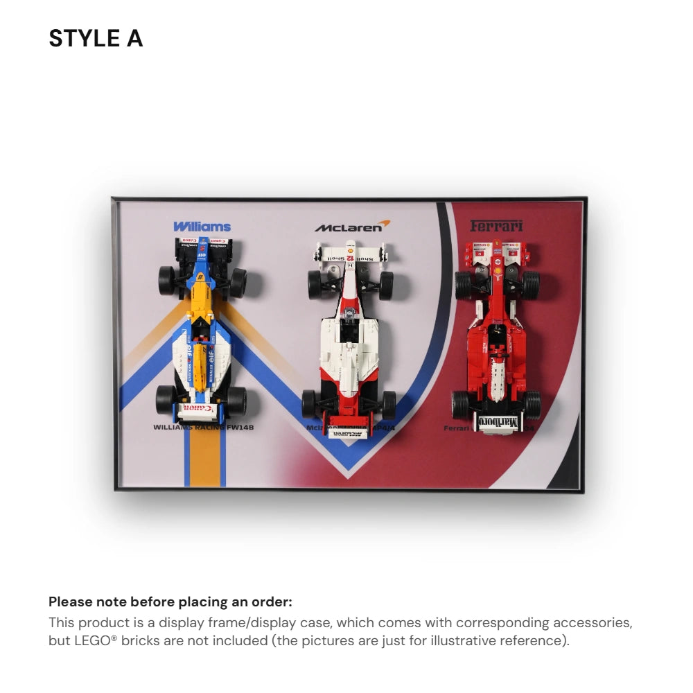 LEGO Display Frame for F1 Legends (10330, 10353, 11375)