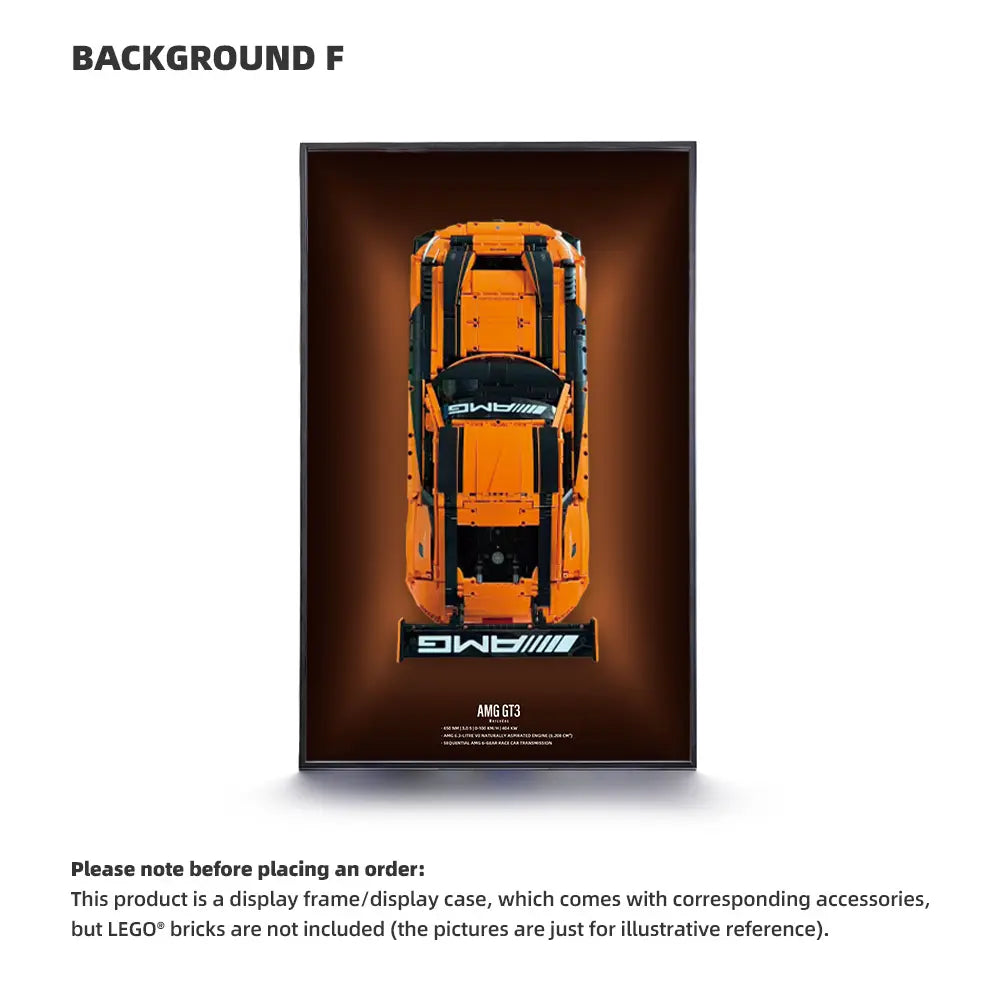 CADA Display Frame for Master 1:8 Mercedes-AMG GT3 C64008W