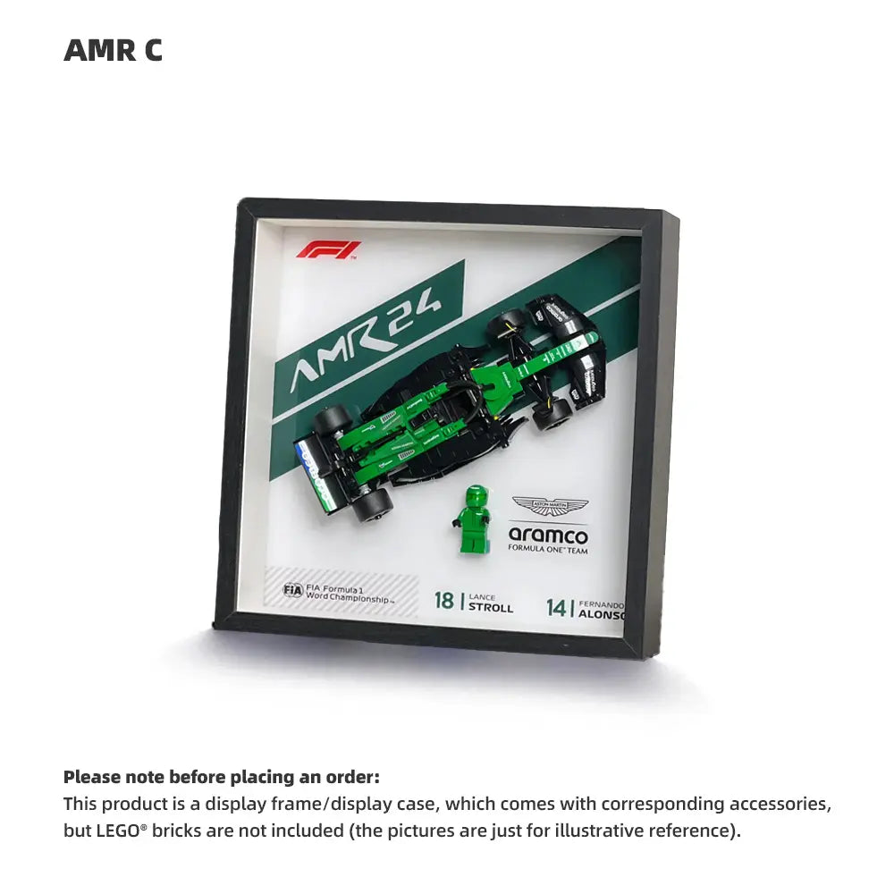 LEGO F1 Display Case for Speed Champions series 2025