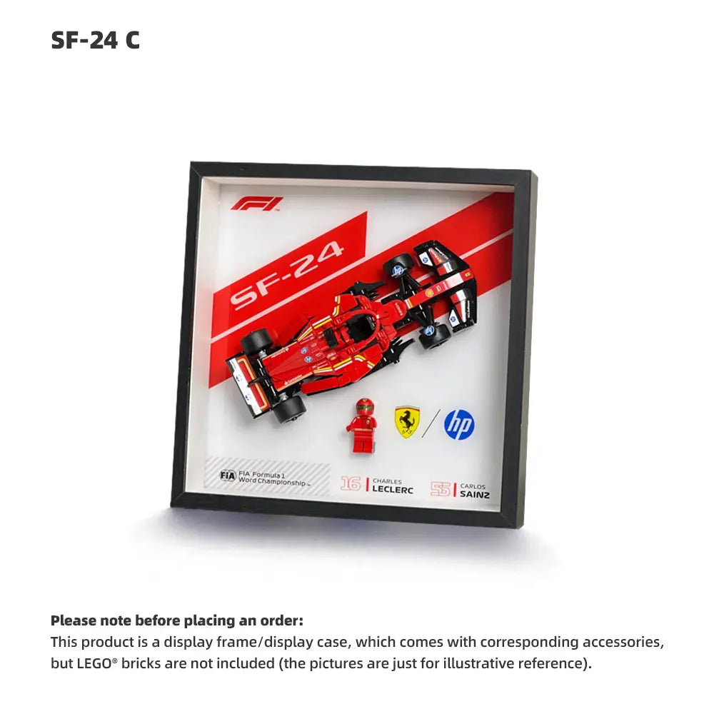 LEGO F1 Display Case for Speed Champions series 2025