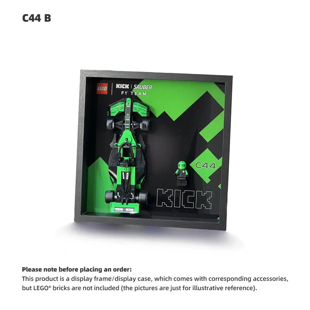 LEGO F1 Display Case for Speed Champions series 2025