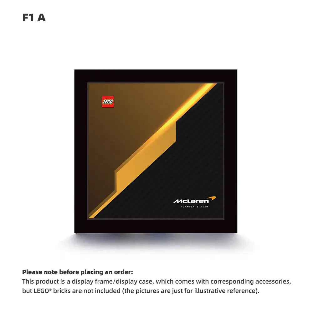 LEGO F1 Display Case for Speed Champions series 2025