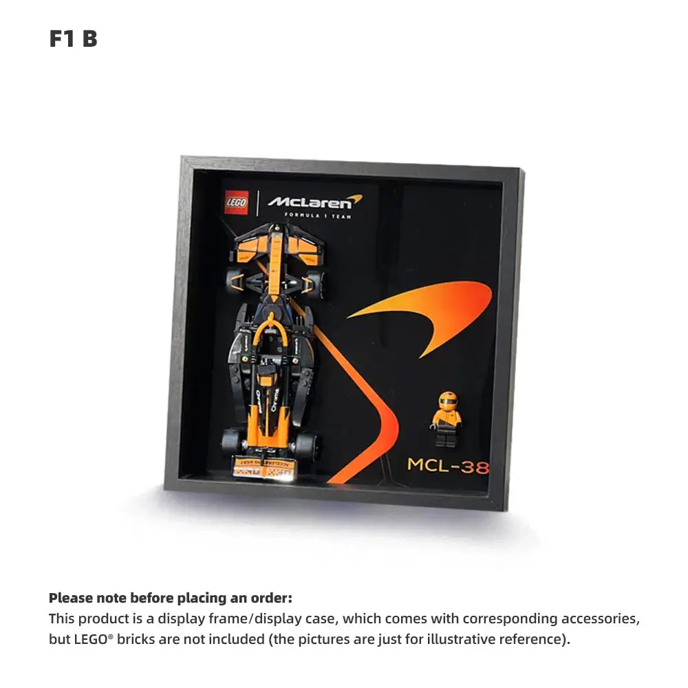 LEGO F1 Display Case for Speed Champions 2025 – Dia Display Studio